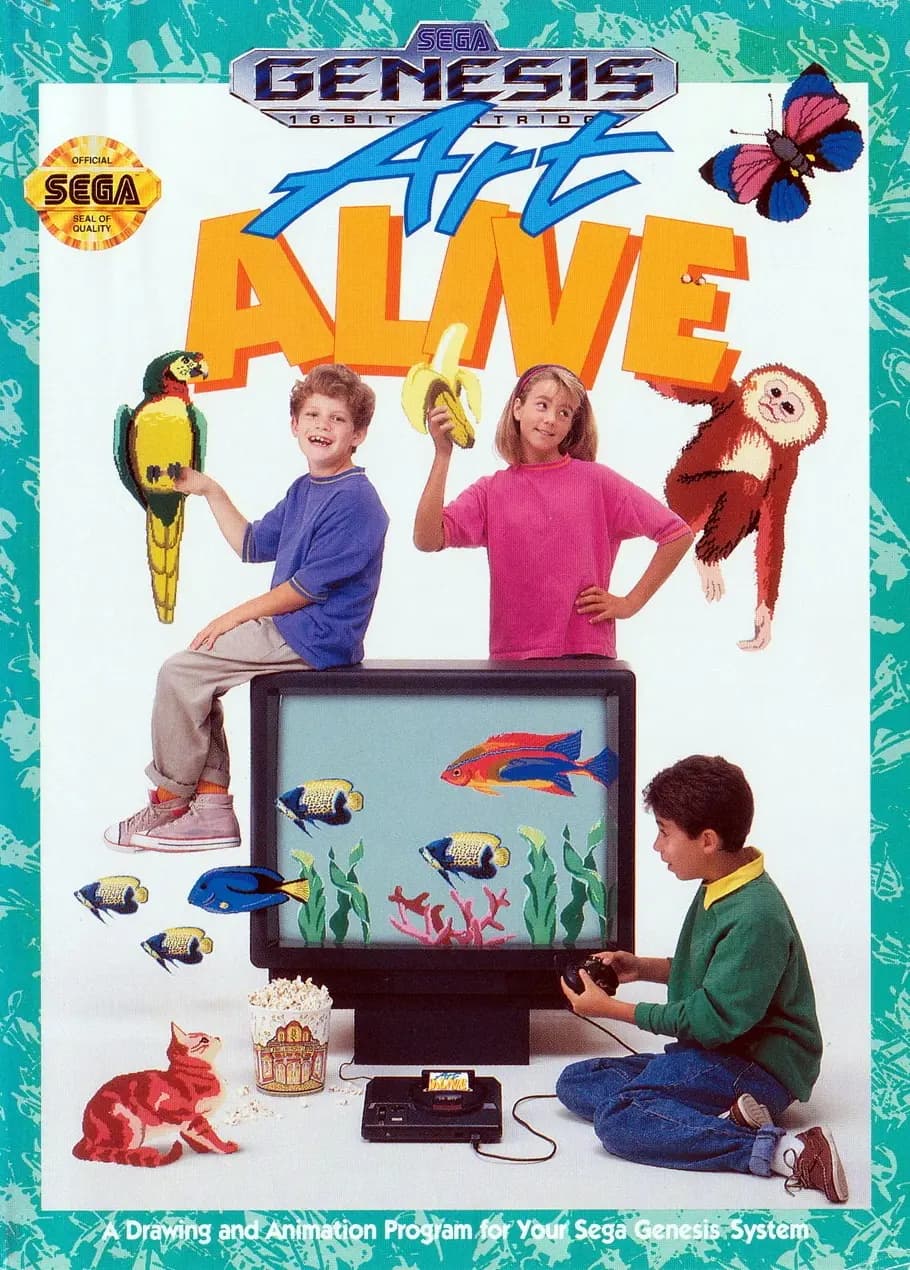 Art Alive ROM box art