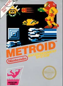 Metroid ROM box art