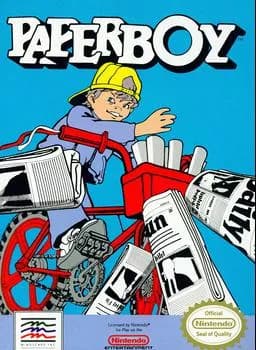 Paperboy ROM box art