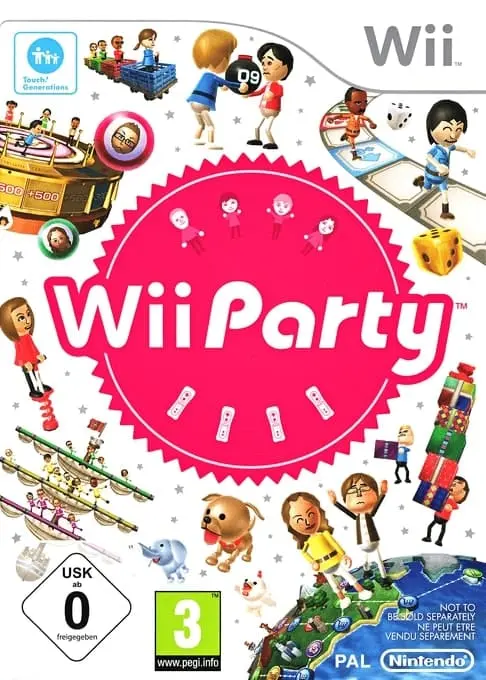 Wii Party ROM box art