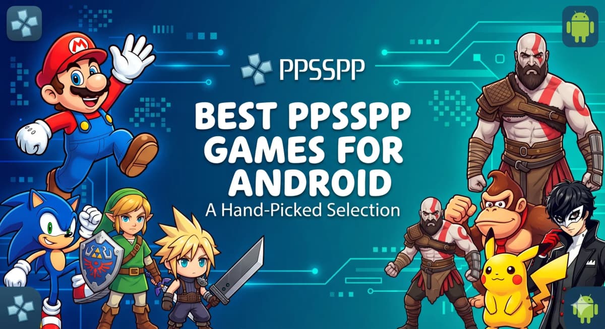 Best PPSSPP Games for Android in 2026 – Top PSP Games to Play