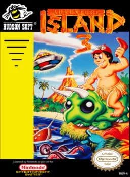 Adventure Island 3 ROM box art
