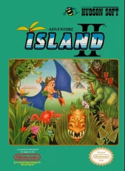 Adventure Island II ROM box art