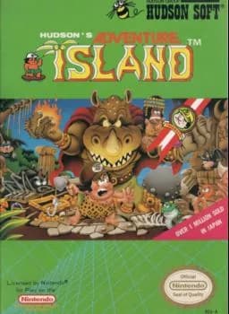 Adventure Island ROM box art