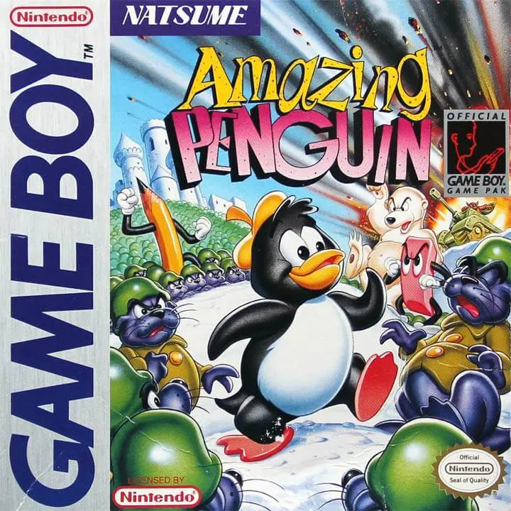 Amazing Penguin ROM box art