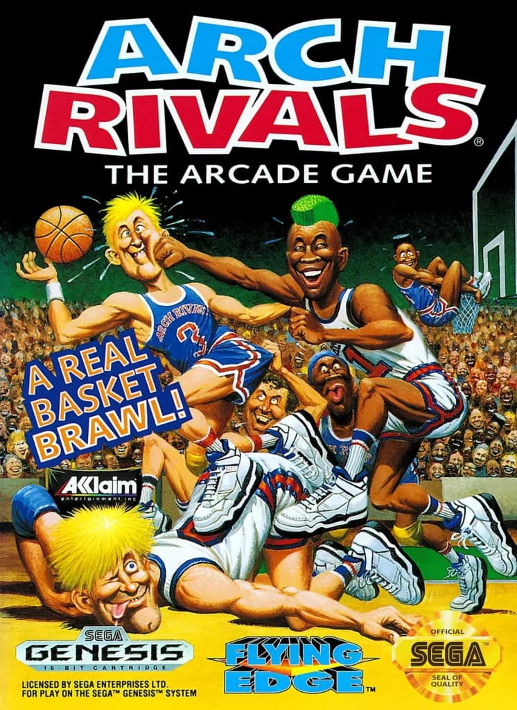 Arch Rivals – The Arcade Game ROM box art