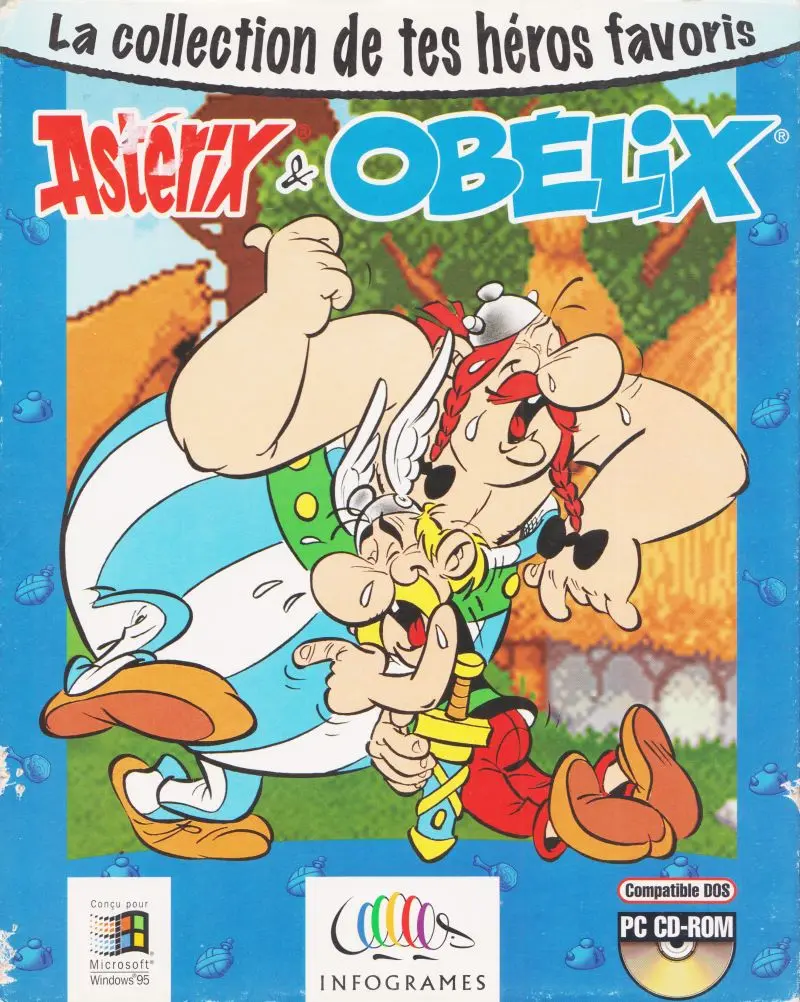 Asterix & Obelix ROM box art