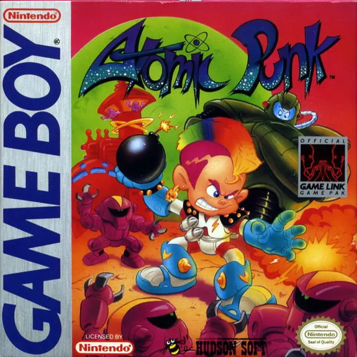 Atomic Punk ROM box art