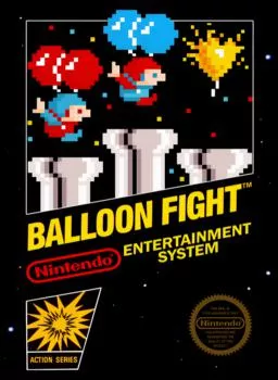 Balloon Fight ROM box art