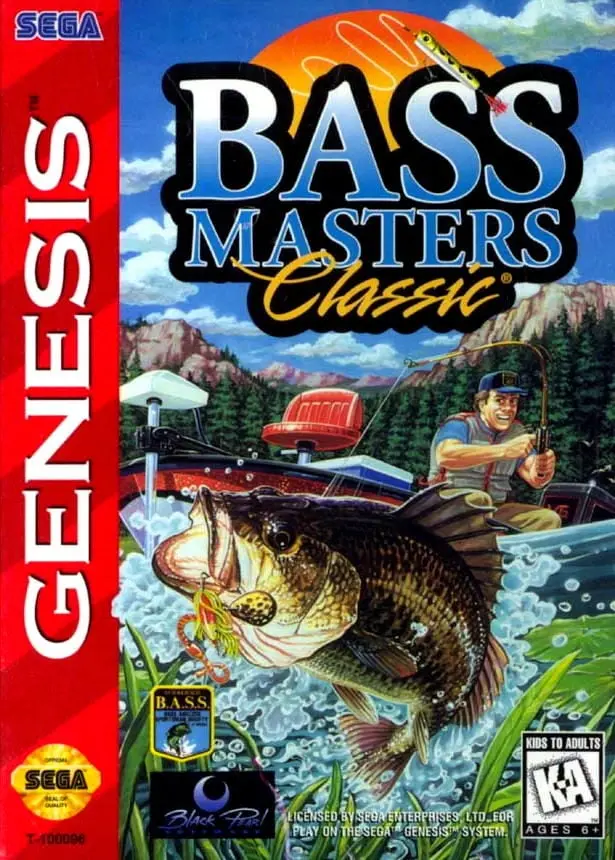 Bass Masters Classic ROM box art