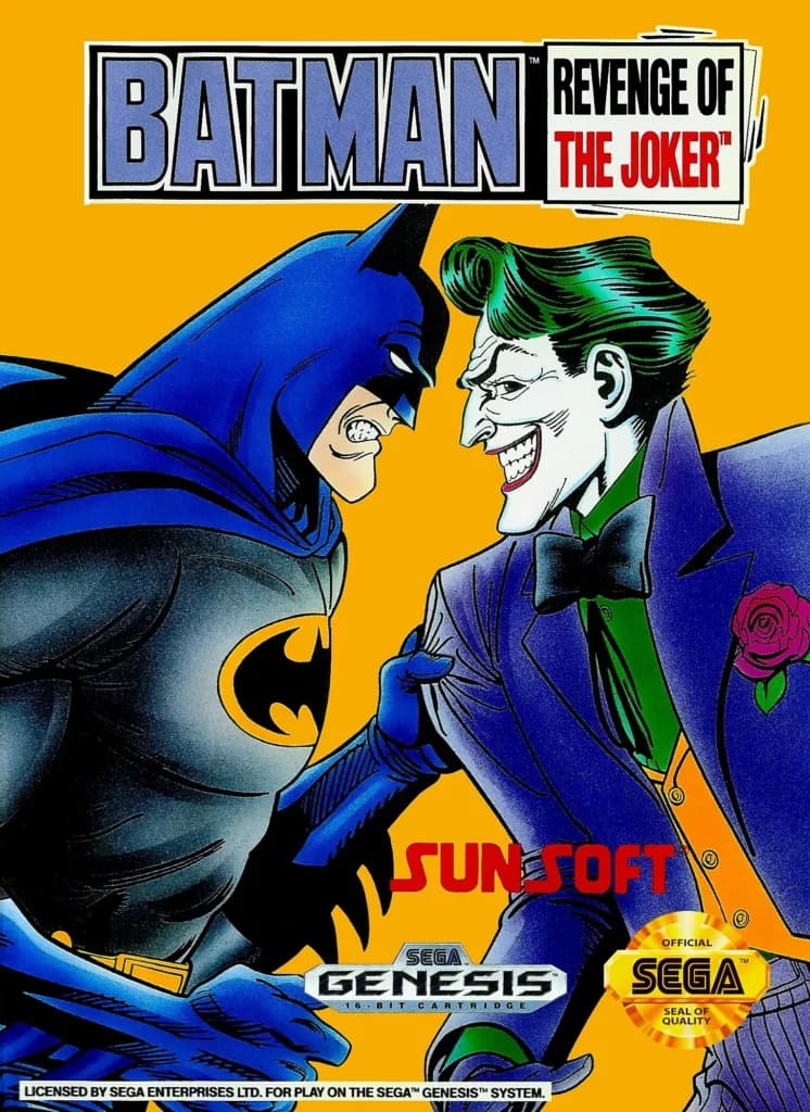 Batman – Revenge of the Joker ROM box art
