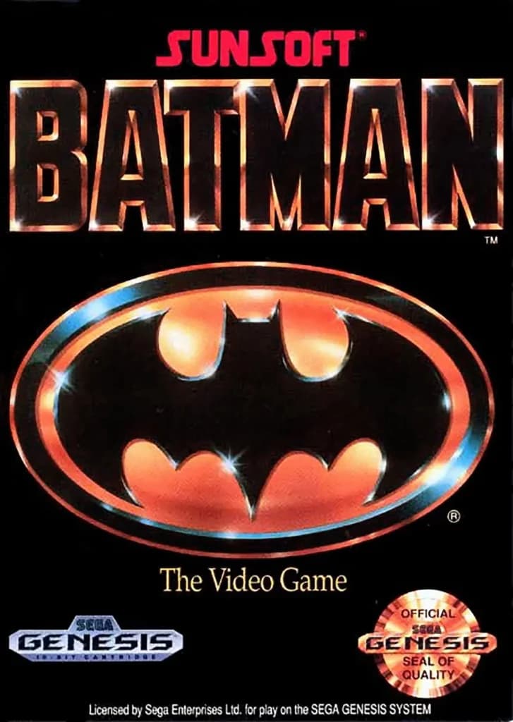 Batman – The Video Game ROM box art