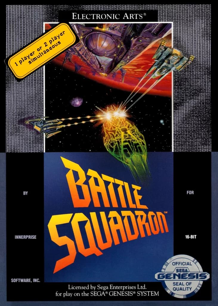 Battle Squadron ROM box art