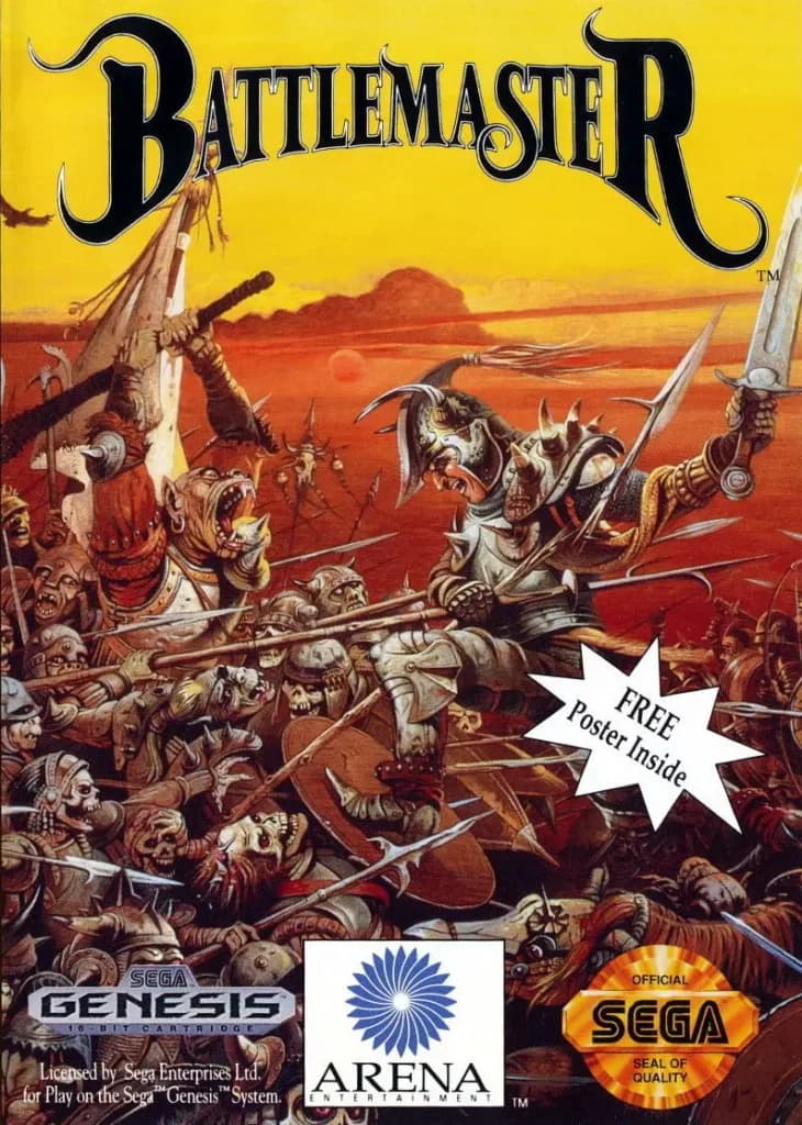 Battlemaster ROM box art