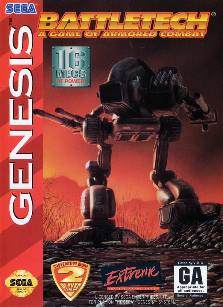 BattleTech – A Game of Armored Combat ROM box art