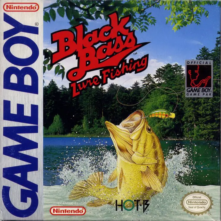 Black Bass – Lure Fishing ROM box art