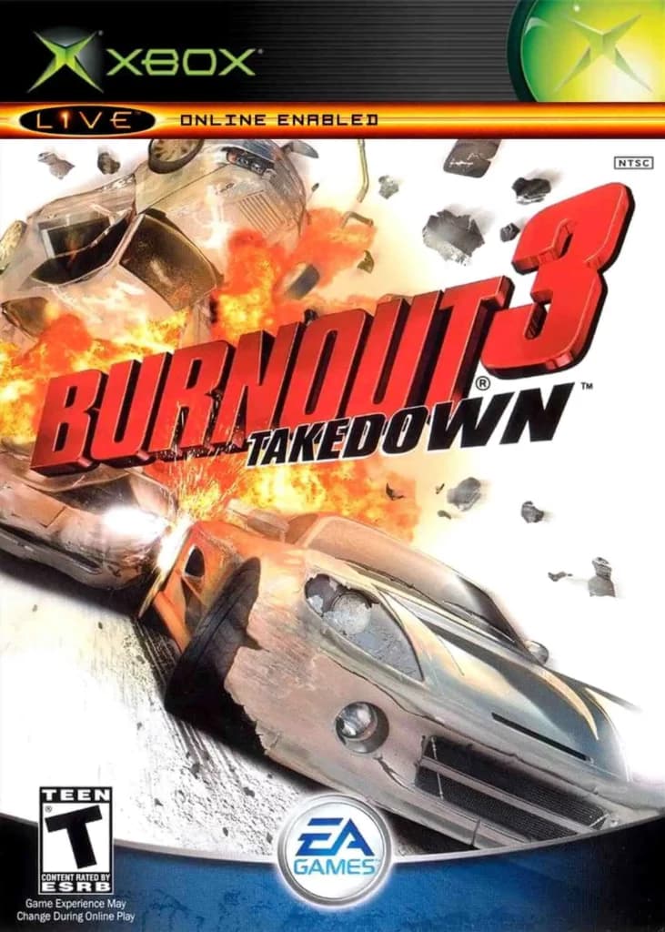Burnout 3: Takedown ROM box art