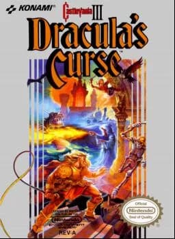 Castlevania III: Dracula’s Curse ROM box art
