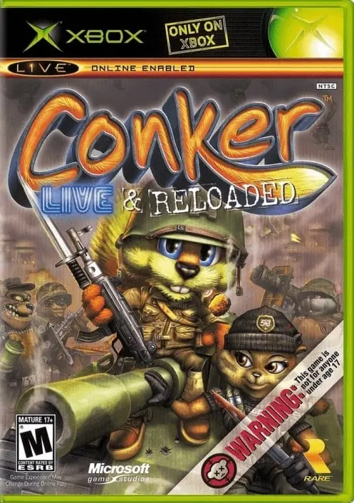 Conker: Live & Reloaded ROM box art