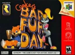 Conker’s Bad Fur Day ROM box art