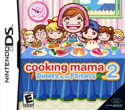 Cooking Mama 2: Dinner with Friends ROM box art