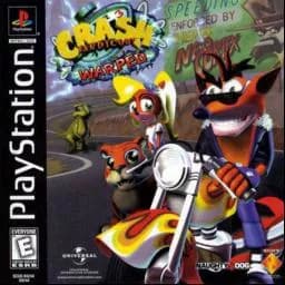 Crash Bandicoot: Warped ROM box art