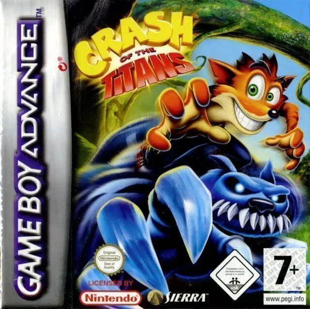 Crash of the Titans ROM box art