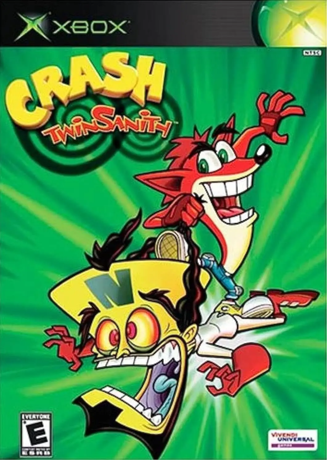 Crash Twinsanity ROM box art