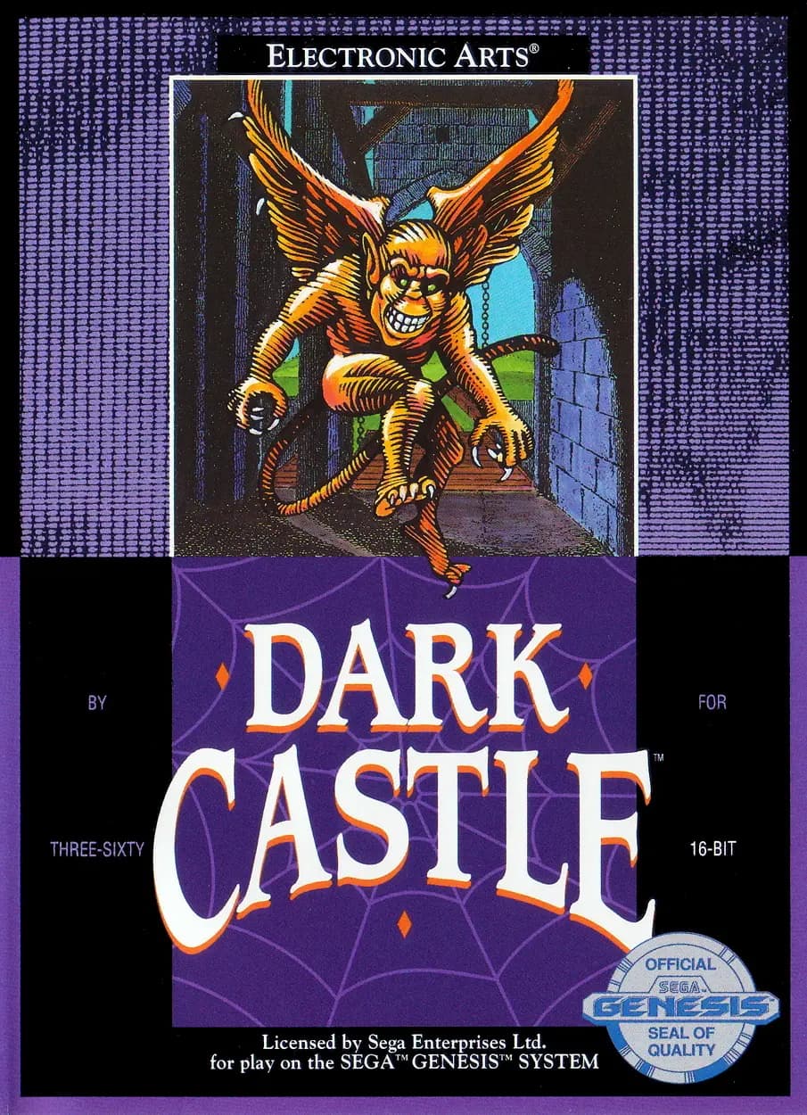 Dark Castle ROM box art