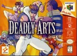 Deadly Arts ROM box art