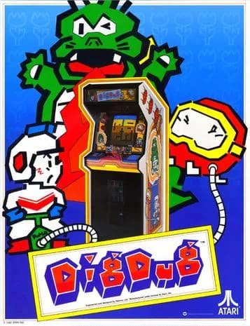 Dig Dug ROM box art