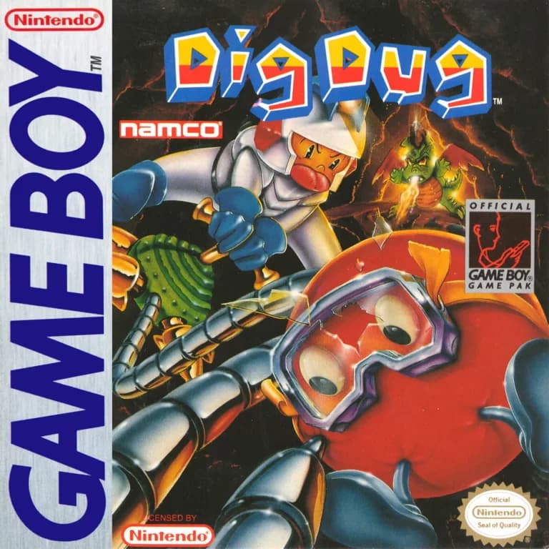 Dig Dug ROM box art