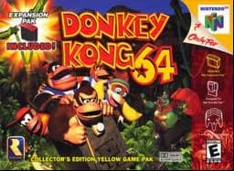 Donkey Kong 64 ROM box art