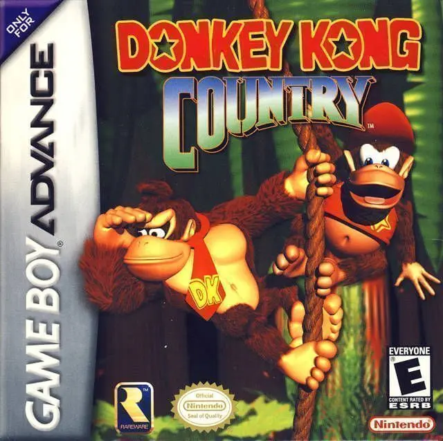 Donkey Kong Country 1 ROM box art