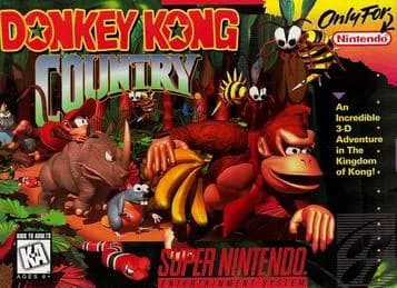 Donkey Kong Country (V1.2) ROM box art