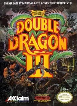 Double Dragon III: The Sacred Stones ROM box art