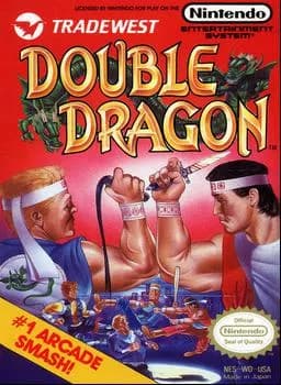 Double Dragon ROM box art