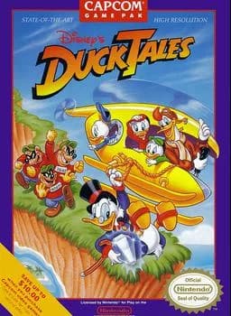 DuckTales ROM box art