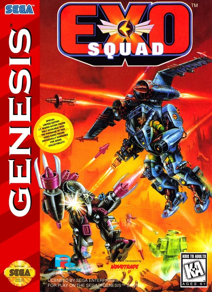 Exo Squad ROM box art