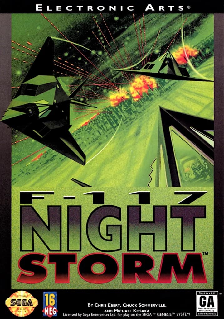 F-117 Night Storm ROM box art