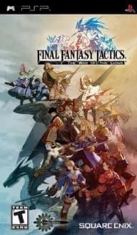 Final Fantasy Tactics: The War of the Lions ROM box art
