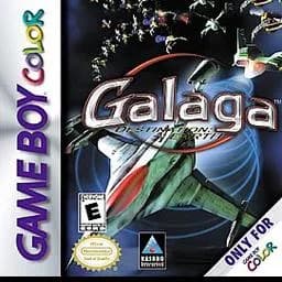 Galaga: Destination Earth ROM box art