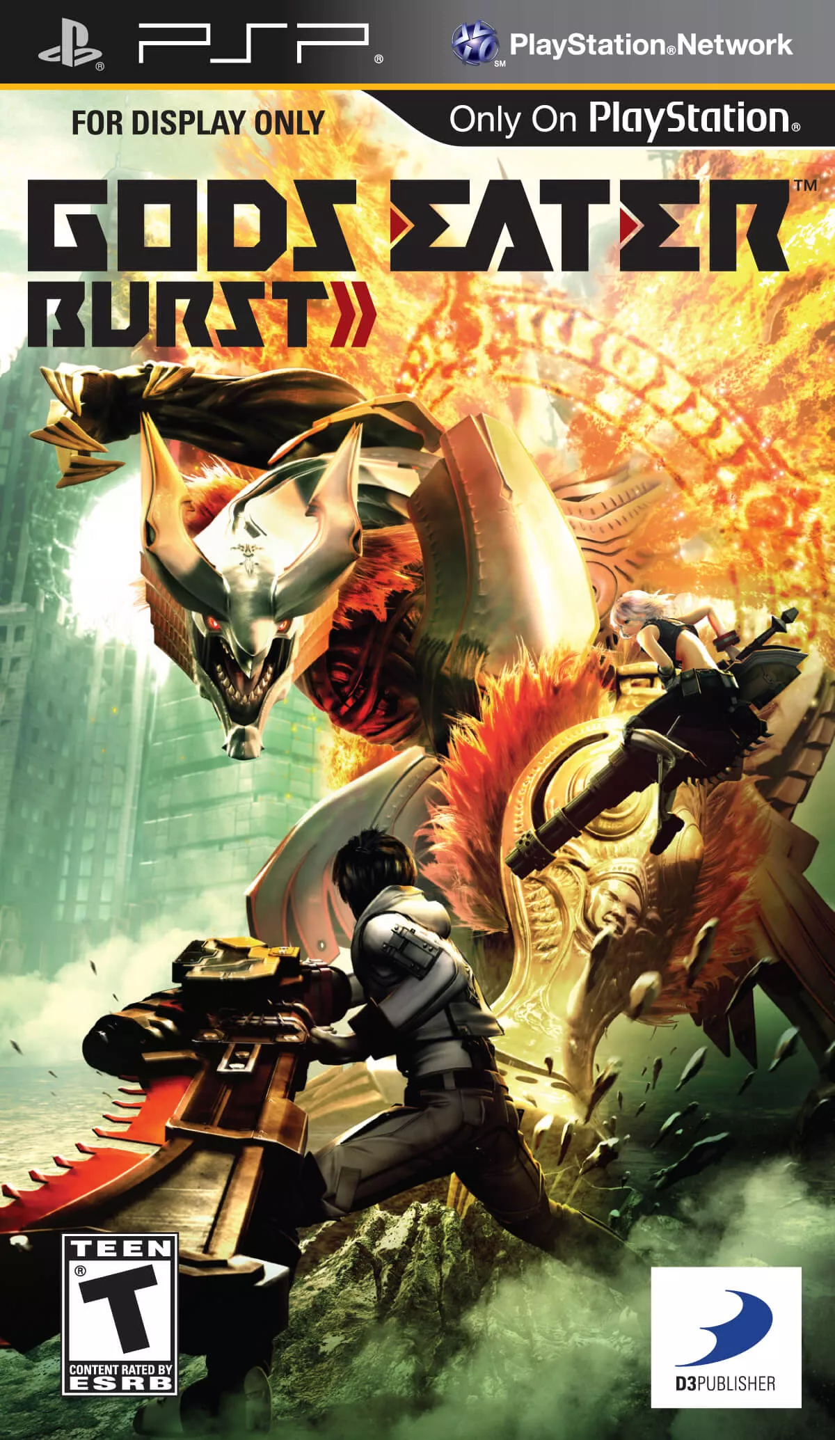 Gods Eater Burst ROM box art