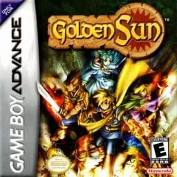 Golden Sun ROM box art