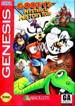 Goofy’s Hysterical History Tour ROM box art