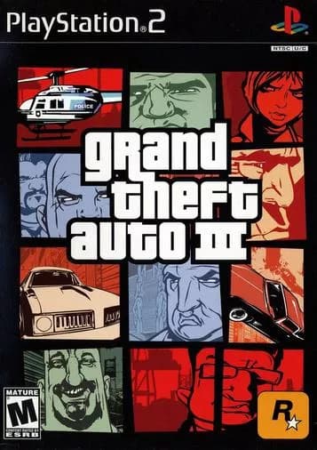 Grand Theft Auto III ROM box art
