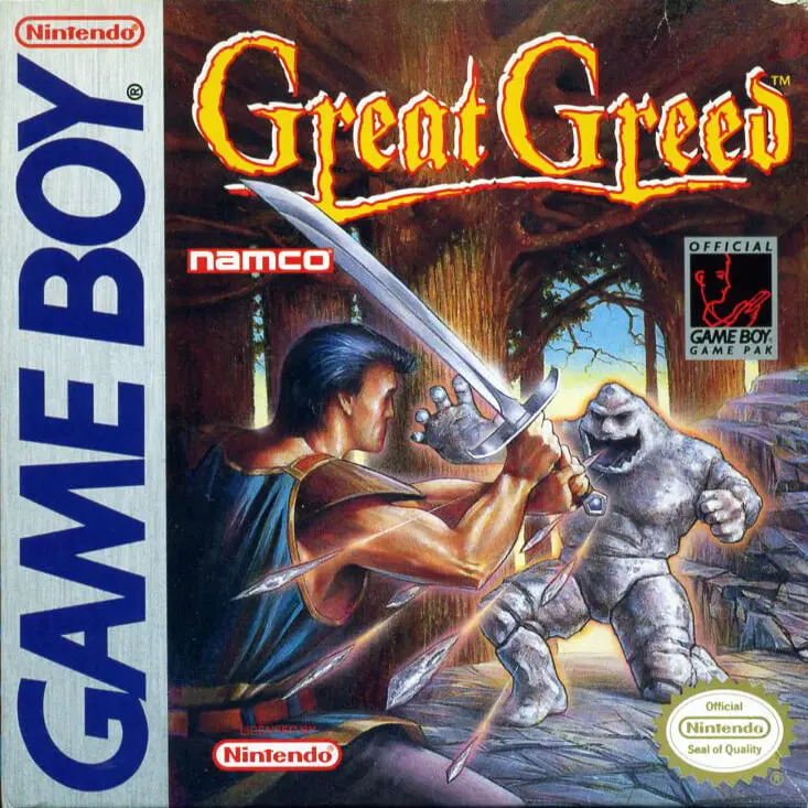 Great Greed ROM box art