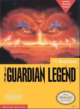 Guardian Legend, The ROM box art