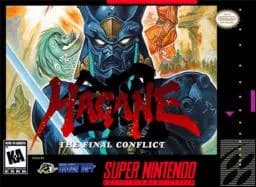 Hagane: The Final Conflict ROM box art