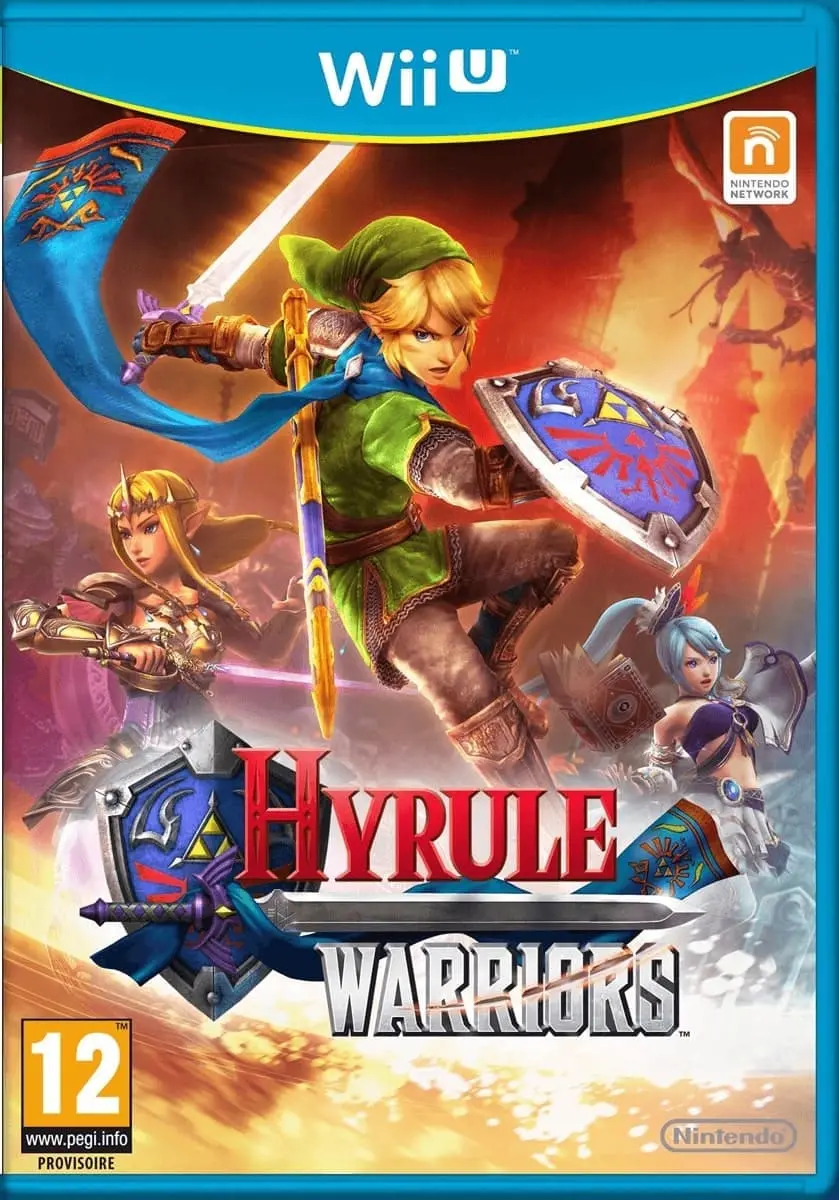 Hyrule Warriors ROM box art